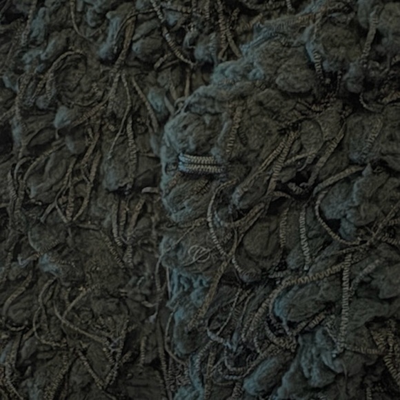 Zara Textured Forest Green Fuzzy Teddy Lined Jacket Coat, Womens size Small - Picture 6 of 12